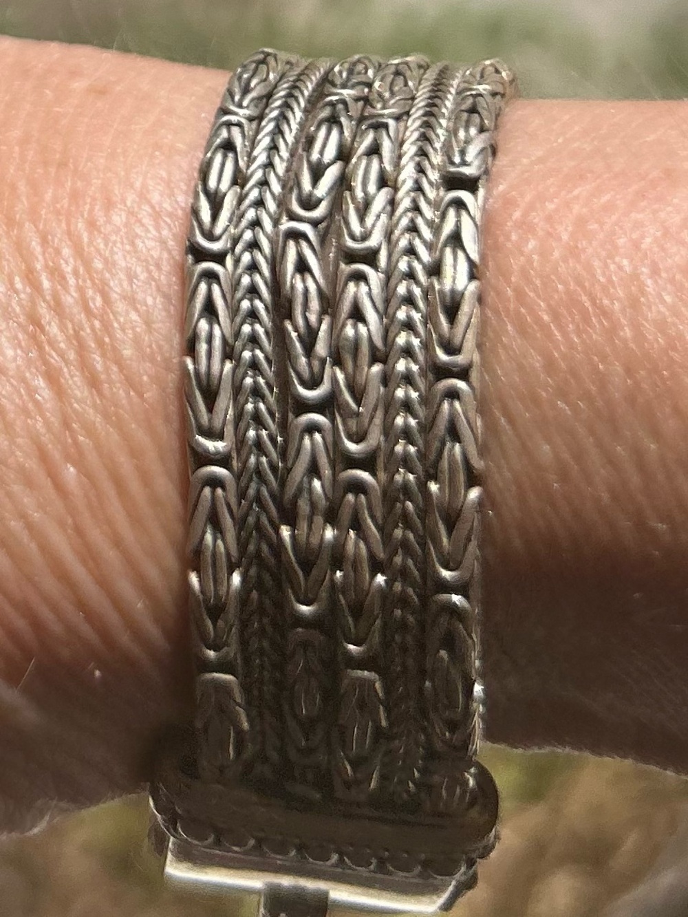Silpada ‘Go Gorgeous’ 925 Sterling Silver Multi-Strand Bracelet